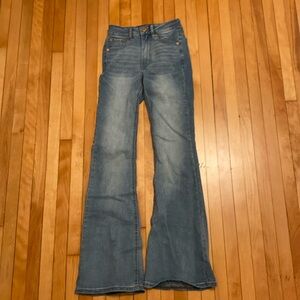 Garage high rise flared jeans